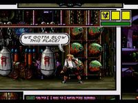 une photo d'Ã©cran de Comix Zone sur Sega Megadrive